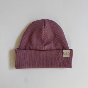 Dusty Mauve Lyocell Toque