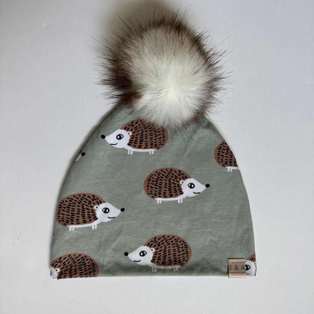 Hedgehog Pom Beanie