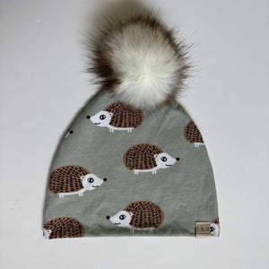 Hedgehog Pom Beanie