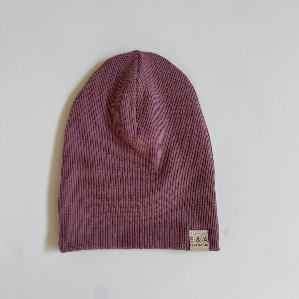 Dusty Mauve Lyocell Toque