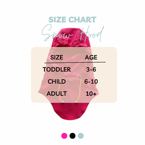 Preorder- Bubblegum Snow Hood